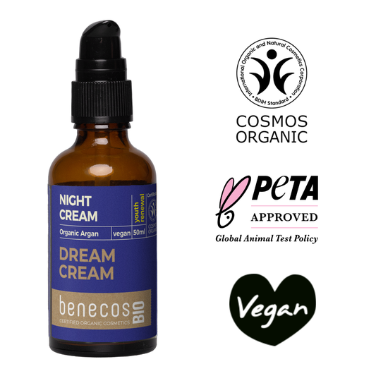 Organik Argan Yağlı Gece Kremi - Benecos