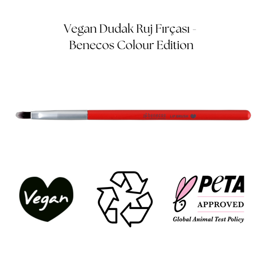 Vegan Dudak Fırçası - Benecos Colour Edition