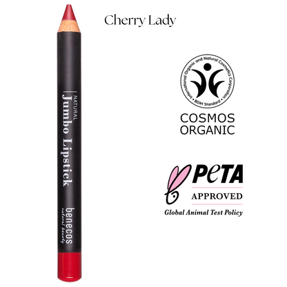 Organik Kalem Ruj - Cherry Lady - Benecos Jumbo Lipstick