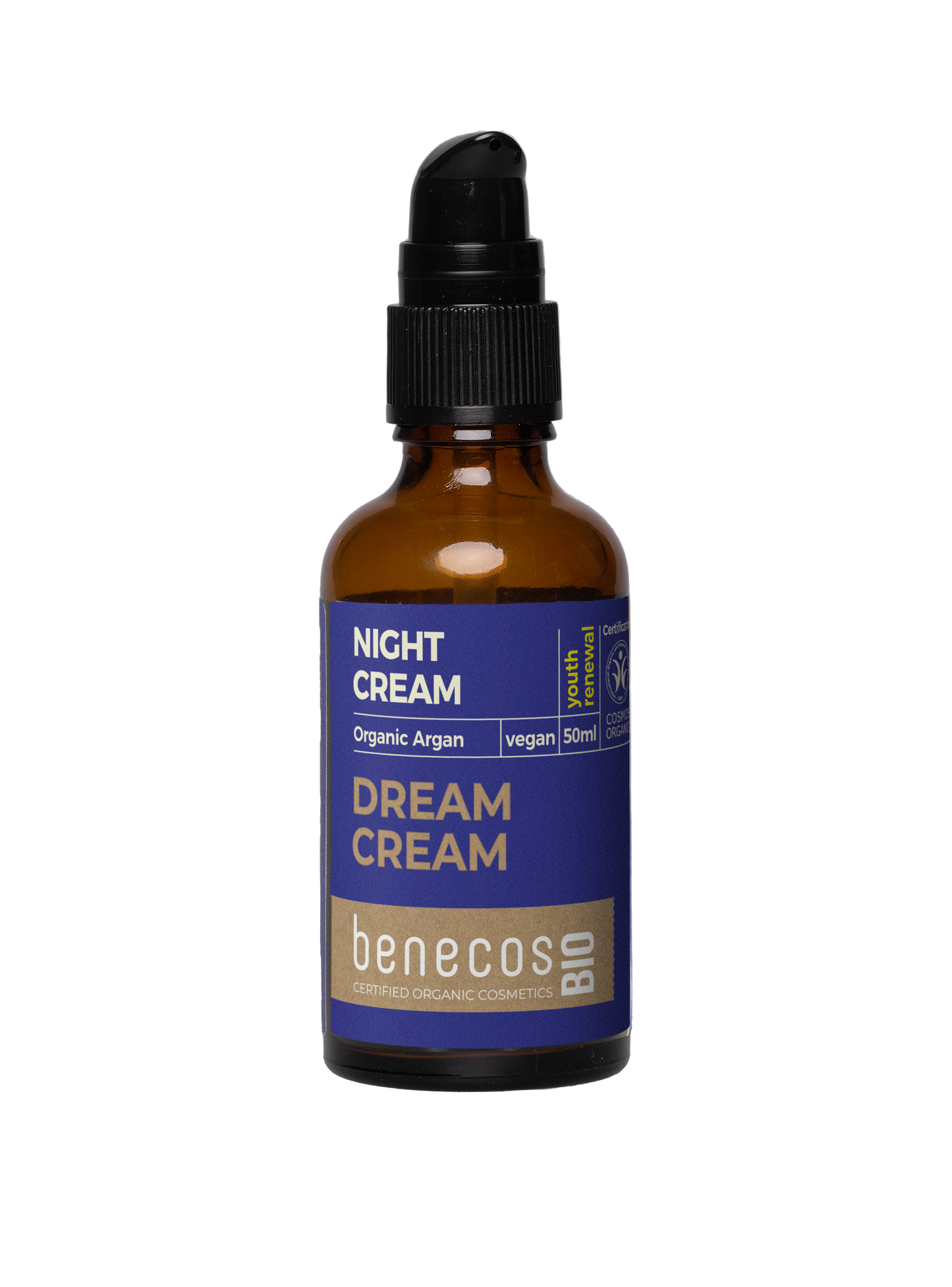 Organik Argan Yağlı Gece Kremi - Benecos