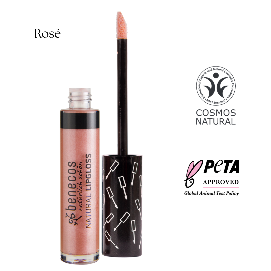 Doğal Nemlendirici Lipgloss - Rosé - Benecos