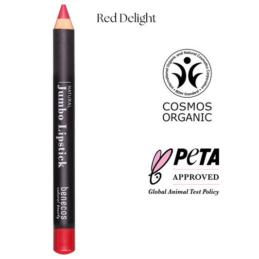 Organik Kalem Ruj - Red Delight - Benecos Jumbo Lipstick