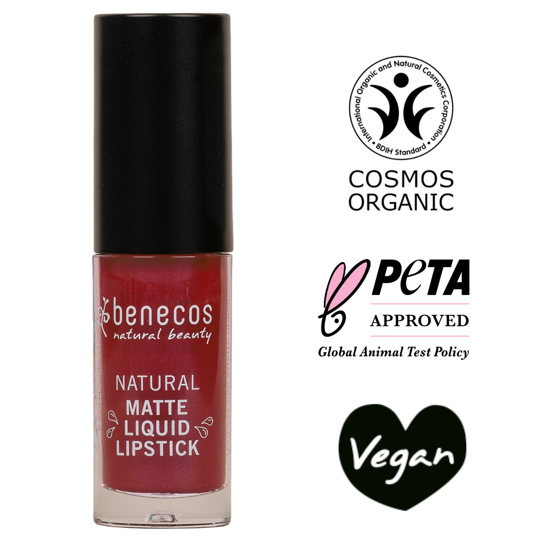 Organic Certified Matte Liquid Lipstick - Benecos