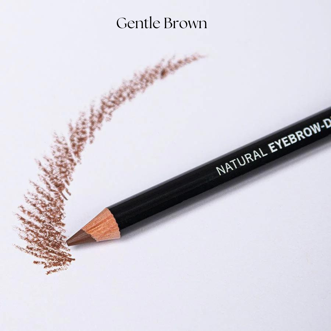 Doğal Vegan Fırçalı Kaş Kalemi - Gentle Brown - Benecos Eyebrow Designer