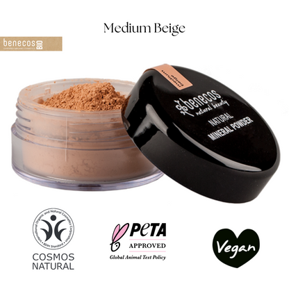 Certified Organic Mineral Powder Powder - Benecos