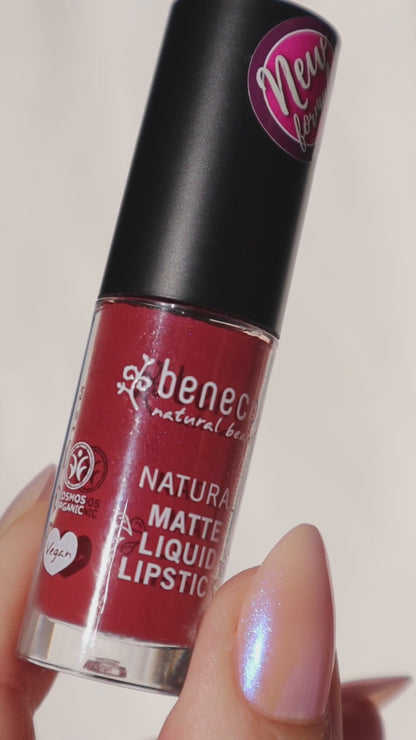 Organic Certified Matte Liquid Lipstick - Benecos