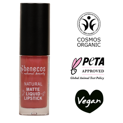 Organic Certified Matte Liquid Lipstick - Benecos