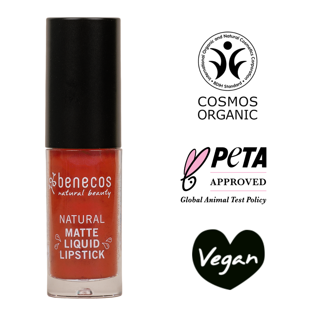 Organic Certified Matte Liquid Lipstick - Benecos