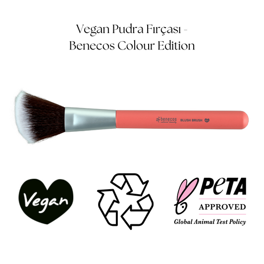 Vegan Allık Fırçası - Benecos Colour Edition