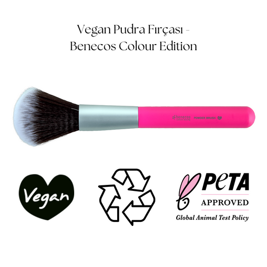 Vegan Pudra Fırçası - Benecos Colour Edition
